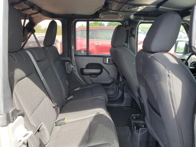 1C4HJXDN3MW523305 - 2021 JEEP WRANGLER UNLIMITED SPORT GRAY photo 10