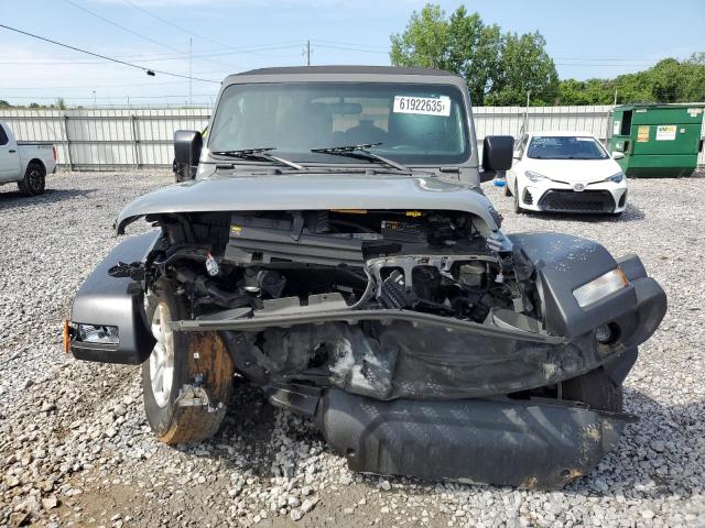 1C4HJXDN3MW523305 - 2021 JEEP WRANGLER UNLIMITED SPORT GRAY photo 5