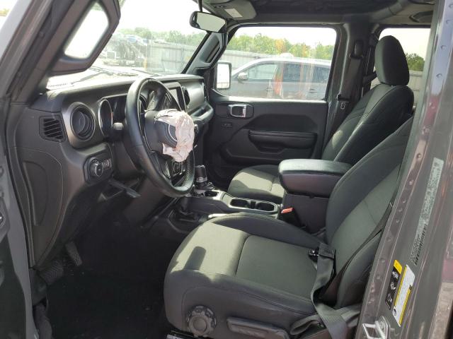 1C4HJXDN3MW523305 - 2021 JEEP WRANGLER UNLIMITED SPORT GRAY photo 7