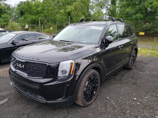 5XYP5DHC8NG221465 - 2022 KIA TELLURIDE SX BLACK photo 1