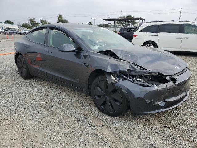 5YJ3E1EA5SF965124 - 2025 TESLA MODEL 3 GRAY photo 4