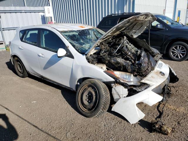 JM1BL1L72D1815394 - 2013 MAZDA 3 I WHITE photo 4