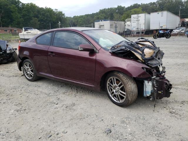 JTKDE177260123148 - 2006 TOYOTA SCION TC 勃艮第红 照片 4