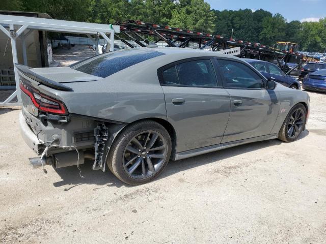 2C3CDXGJ2KH647088 - 2019 DODGE CHARGER SCAT PACK GRAY photo 3