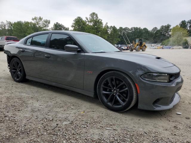 2C3CDXGJ2KH647088 - 2019 DODGE CHARGER SCAT PACK GRAY photo 4