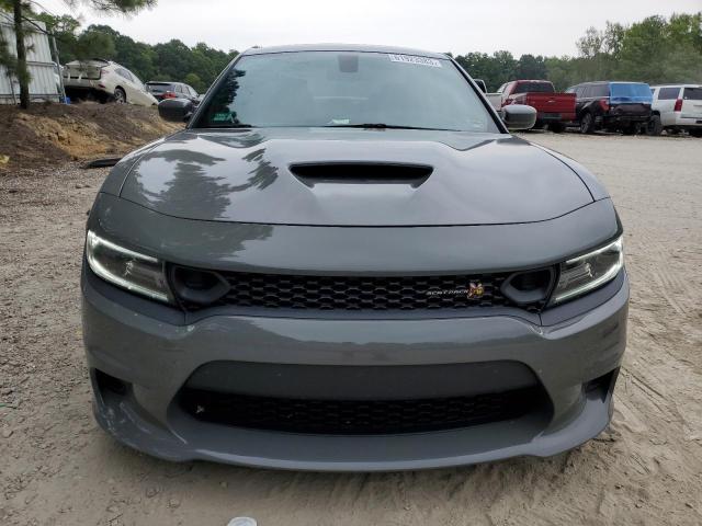 2C3CDXGJ2KH647088 - 2019 DODGE CHARGER SCAT PACK GRAY photo 5