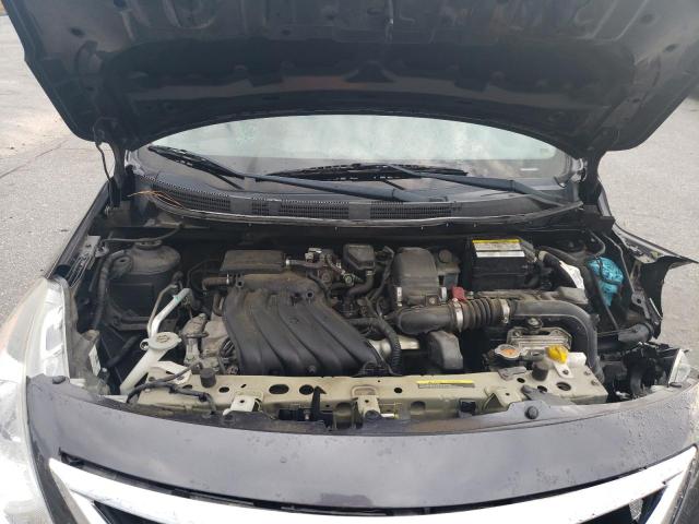 3N1CN7AP0FL828356 - 2015 NISSAN VERSA S GRAY photo 11