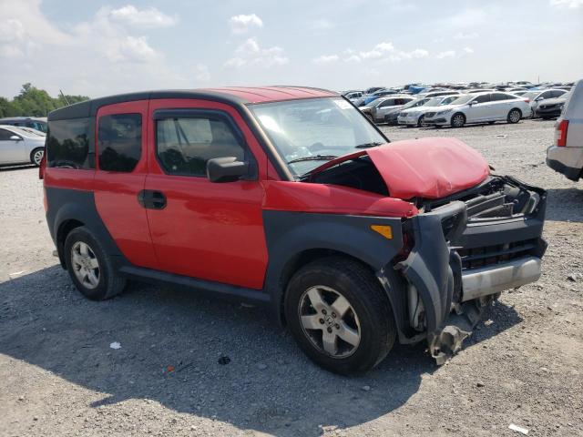 5J6YH17605L008725 - 2005 HONDA ELEMENT EX RED photo 4