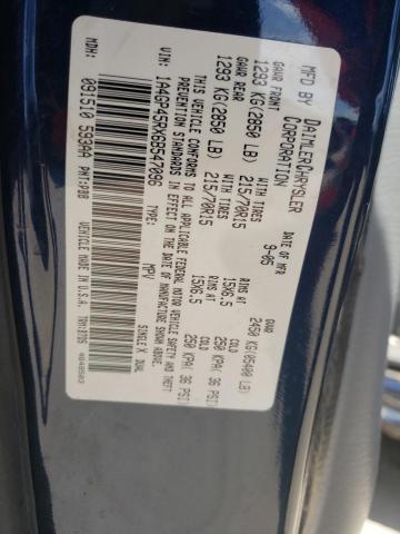 1A4GP45RX6B547096 - 2006 CHRYSLER TOWN & COU ლურჯი ფოტო 13