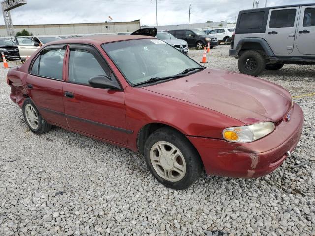 1Y1SK52882Z422384 - 2002 CHEVROLET GEO PRIZM BASE RED photo 4