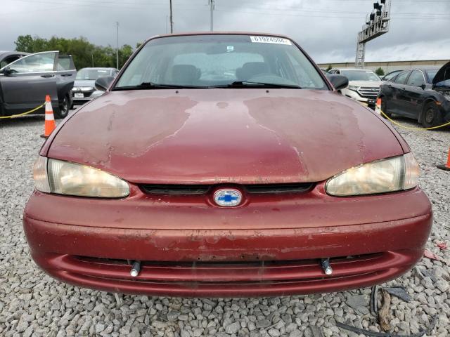 1Y1SK52882Z422384 - 2002 CHEVROLET GEO PRIZM BASE RED photo 5