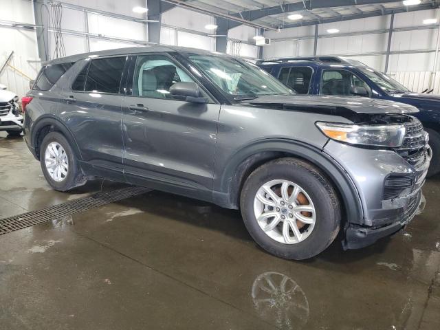 1FMSK7BH0MGB43716 - 2021 FORD EXPLORER GRAY photo 4