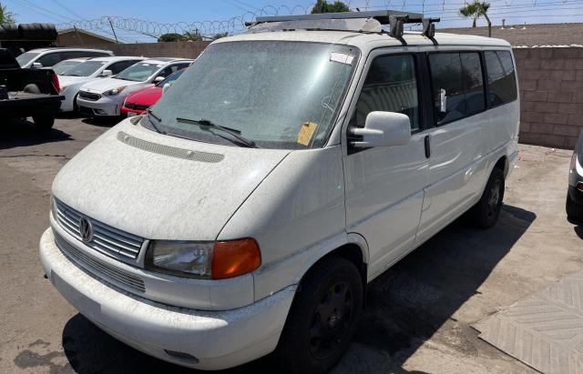 WV2MB47053H012029 - 2003 VOLKSWAGEN EUROVAN MV WHITE photo 2