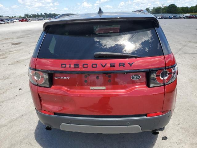 SALCP2BG5HH642704 - 2017 LAND ROVER DISCOVERY SE RED photo 6