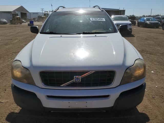 YV1CZ592251163037 - 2005 VOLVO XC90 WHITE photo 5