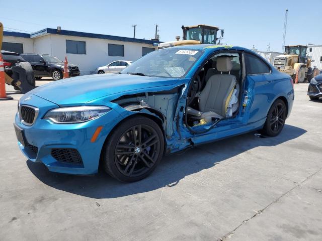 WBA2J5C03M7J60916 - 2021 BMW M240I Կապույտ լուսանկար 1