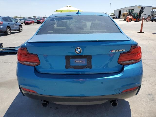 WBA2J5C03M7J60916 - 2021 BMW M240I Կապույտ լուսանկար 6