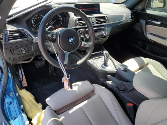 WBA2J5C03M7J60916 - 2021 BMW M240I Կապույտ լուսանկար 8