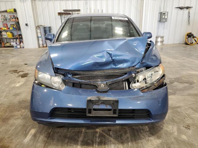 1HGFA16837L020442 - 2007 HONDA CIVIC EX BLUE photo 5