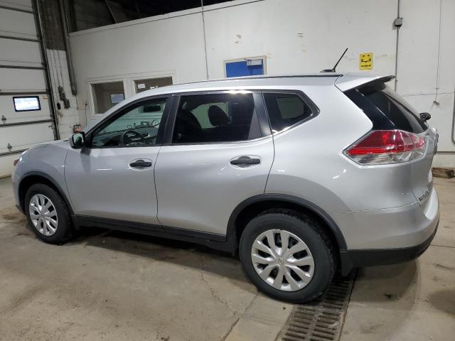 KNMAT2MV7GP730177 - 2016 NISSAN ROGUE S SILVER photo 2