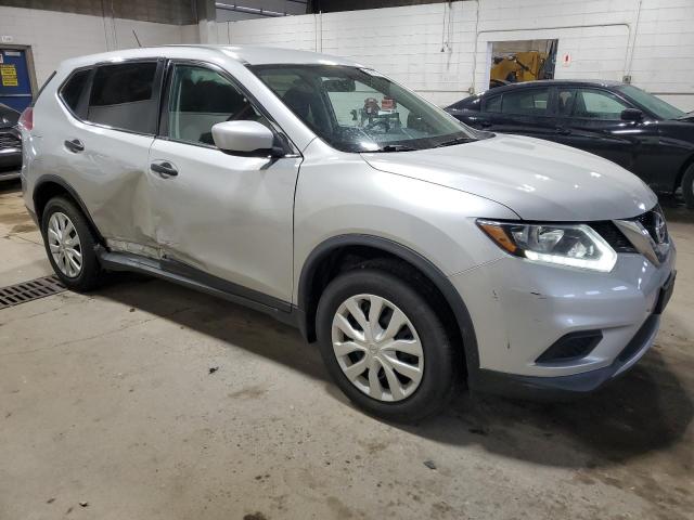 KNMAT2MV7GP730177 - 2016 NISSAN ROGUE S SILVER photo 4