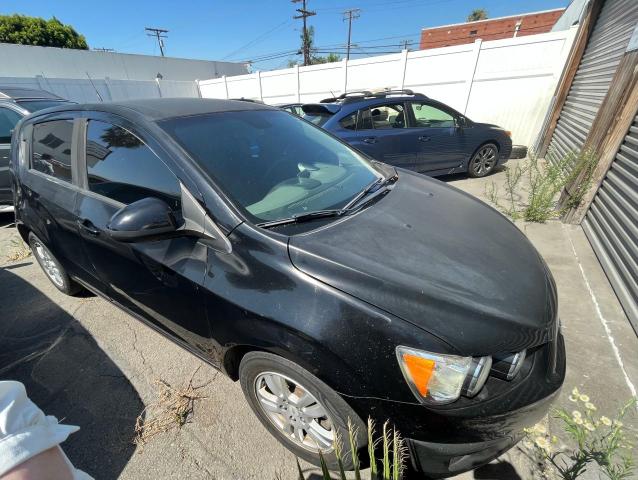 1G1JB6SH9C4197213 - 2012 CHEVROLET SONIC LS 黑色 照片 2