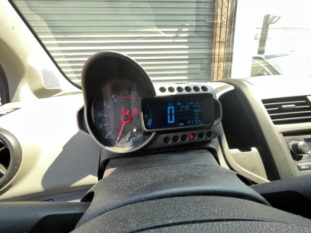 1G1JB6SH9C4197213 - 2012 CHEVROLET SONIC LS 黑色 照片 8