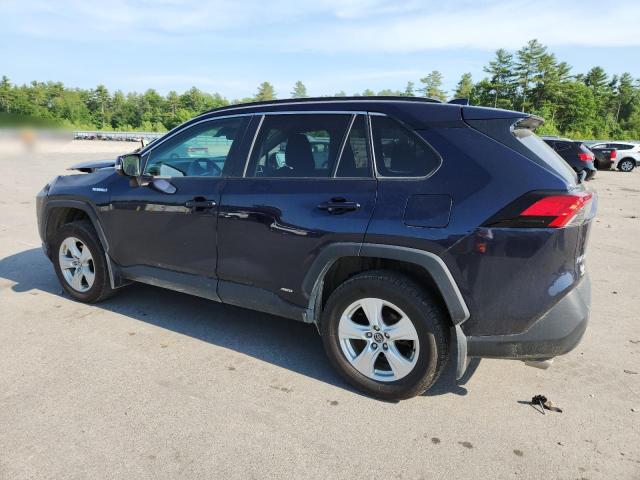 2T3RWRFV2LW093519 - 2020 TOYOTA RAV4 XLE BLUE photo 2