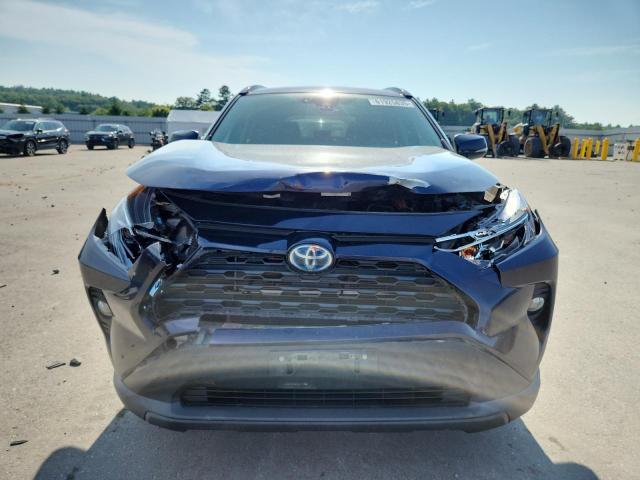 2T3RWRFV2LW093519 - 2020 TOYOTA RAV4 XLE BLUE photo 5