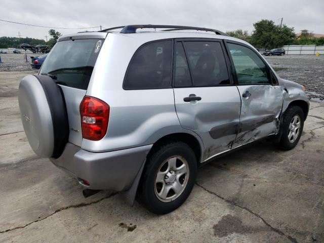 JTEHD20VX46012847 - 2004 TOYOTA RAV4 SILVER photo 3