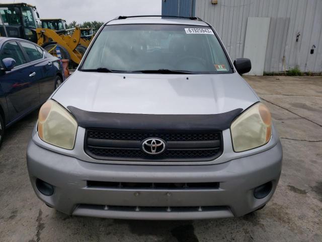 JTEHD20VX46012847 - 2004 TOYOTA RAV4 SILVER photo 5