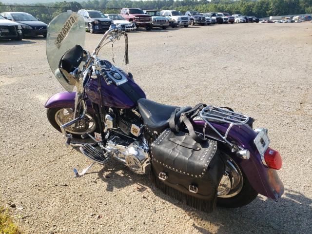 1HD1BMY121Y043128 - 2001 HARLEY-DAVIDSON FLSTF PURPLE photo 3