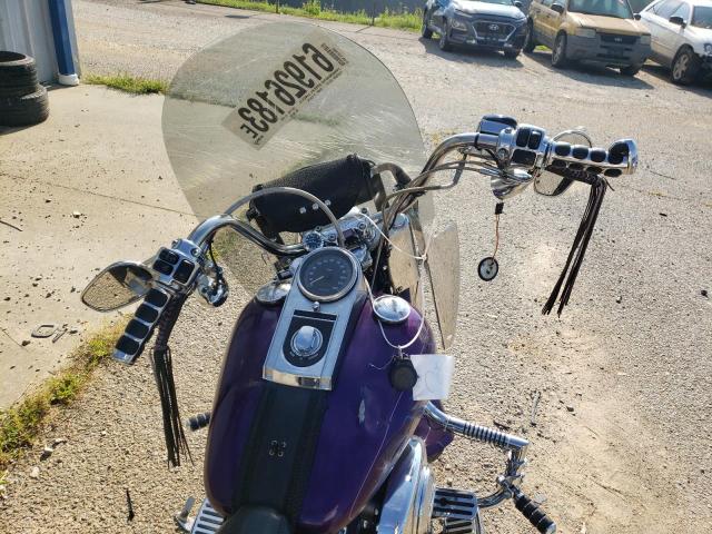 1HD1BMY121Y043128 - 2001 HARLEY-DAVIDSON FLSTF PURPLE photo 5