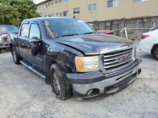 3GTP2VE33BG214603 - 2011 GMC SIERRA K1500 SLE GRAY photo 1