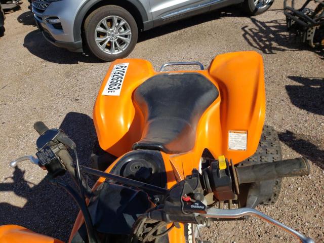 JSLAK478762102925 - 2006 KAWASAKI KFX400 ORANGE photo 6