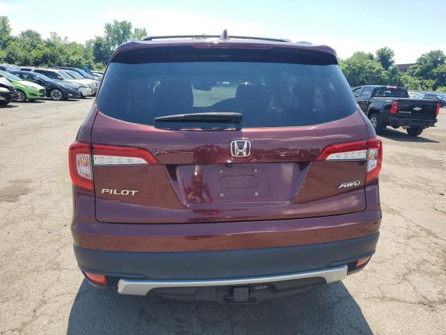 5FNYF6H5XKB073613 - 2019 HONDA PILOT EXL BURGUNDY photo 6