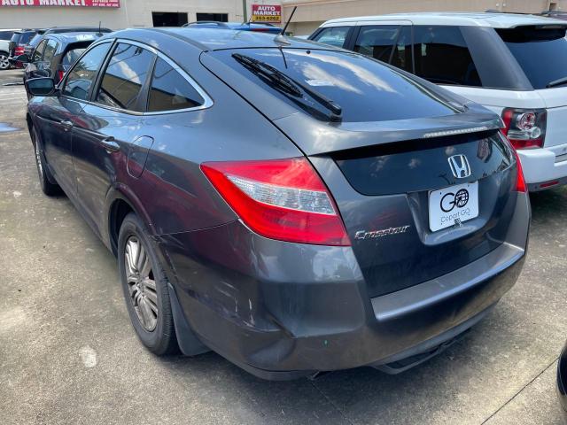 5J6TF3H57CL006940 - 2012 HONDA CROSSTOUR EXL ნაცრისფერი ფოტო 3