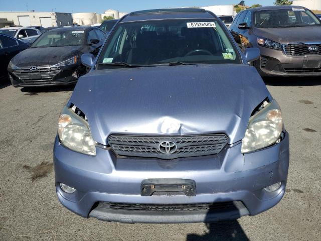 2T1KR30E87C642591 - 2007 TOYOTA COROLLA MA XR BLUE photo 5