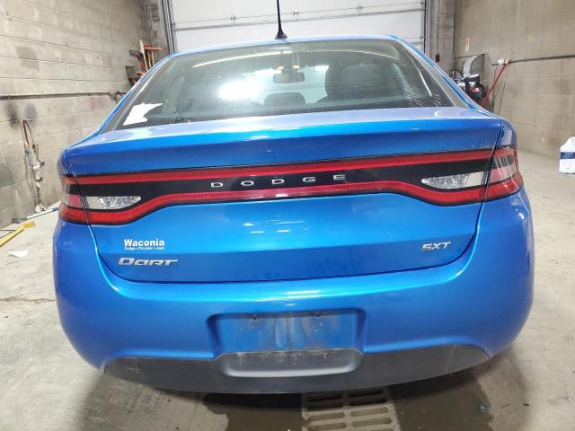 1C3CDFBB4GD605763 - 2016 DODGE DART SXT BLUE photo 6