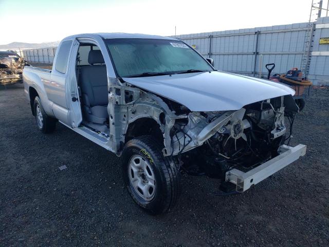 5TETX22NX7Z425846 - 2007 TOYOTA TACOMA ACCESS CAB ვერცხლისფერი ფოტო 1