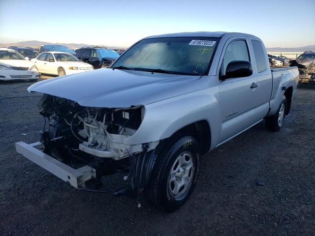 5TETX22NX7Z425846 - 2007 TOYOTA TACOMA ACCESS CAB ვერცხლისფერი ფოტო 2