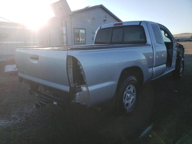 5TETX22NX7Z425846 - 2007 TOYOTA TACOMA ACCESS CAB SILVER photo 4