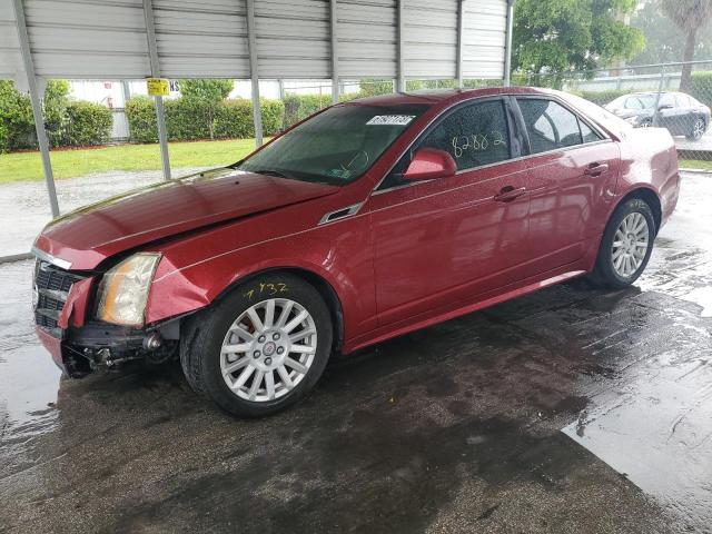 1G6DG5EG4A0144400 - 2010 CADILLAC CTS LUXURY COLLECTION RED photo 1