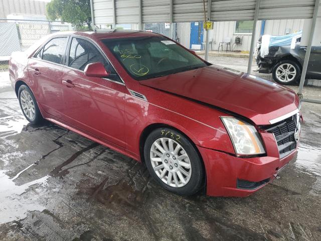 1G6DG5EG4A0144400 - 2010 CADILLAC CTS LUXURY COLLECTION RED photo 4