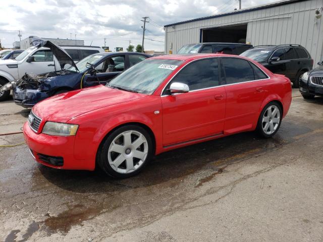 WAUPL68E55A063523 - 2005 AUDI S4 RED photo 1