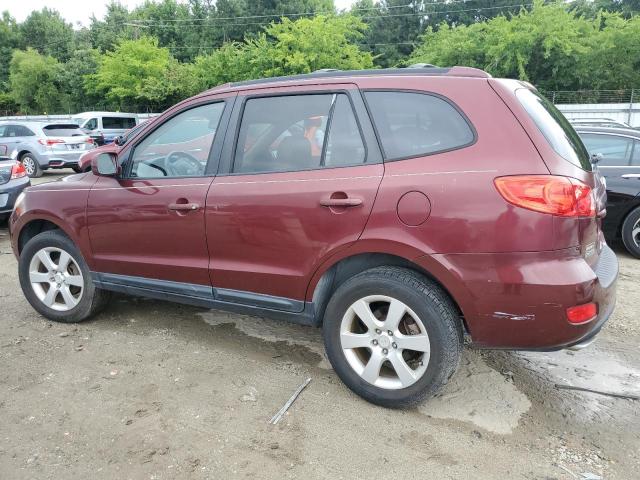 5NMSH13EX9H312645 - 2009 HYUNDAI SANTA FE SE BURGUNDY photo 2