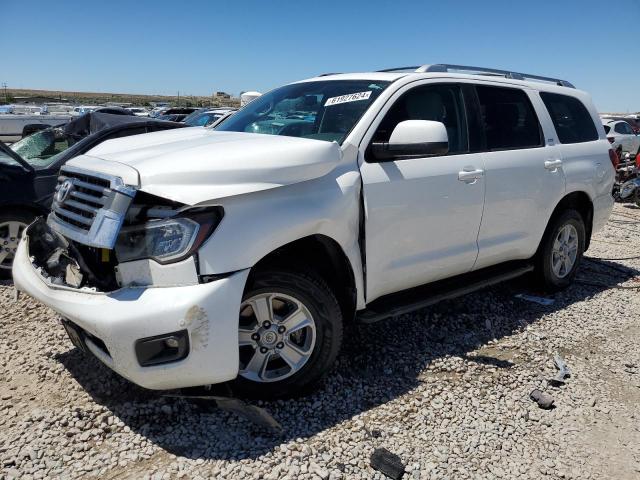 5TDBY5G11KS167545 - 2019 TOYOTA SEQUOIA SR5 WHITE photo 1