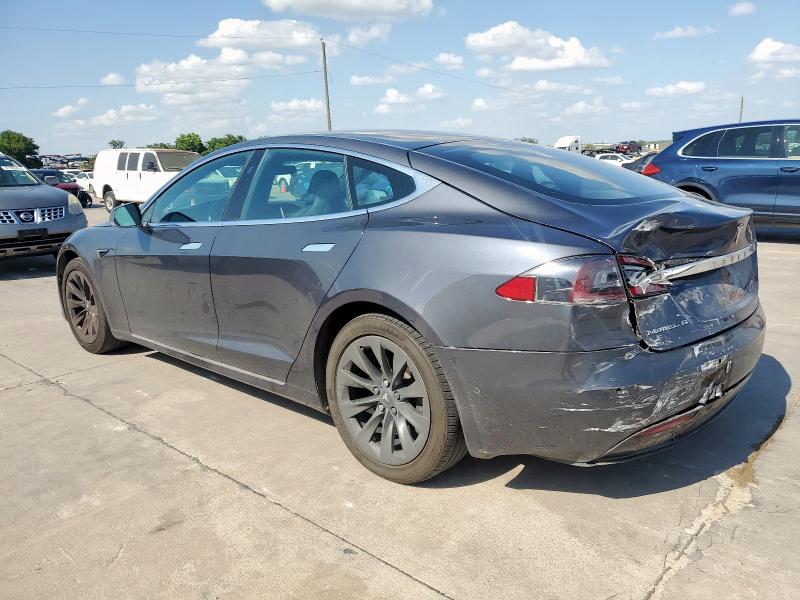 5YJSA1E21JF260383 - 2018 TESLA MODEL S 灰色 照片 2