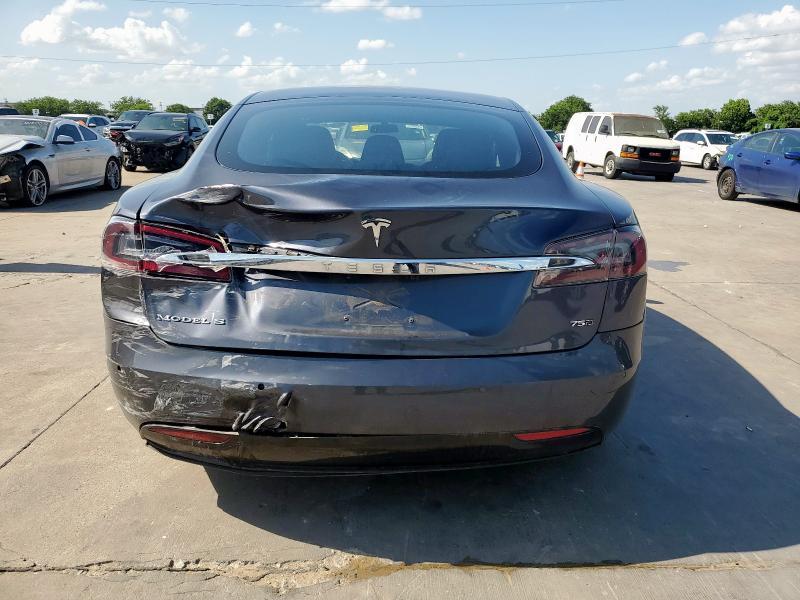5YJSA1E21JF260383 - 2018 TESLA MODEL S 灰色 照片 6