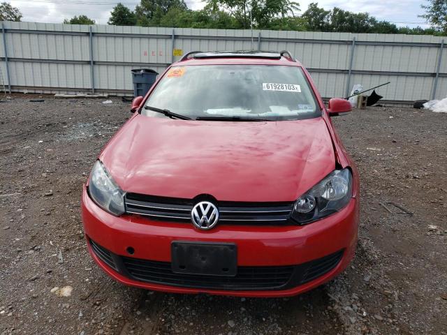 3VWML7AJ8BM637384 - 2011 VOLKSWAGEN JETTA TDI RED photo 5